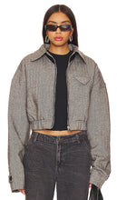 LIONESS Claude Tweed Jacket in Grey