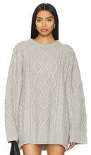 LIONESS Gigi Sweater in Grey - Pull LIONESS Gigi en gris - LIONESS Gigi 灰色毛衣 - LIONESS Gigi Pullover in Grau - LIONESS 지지 스웨터그레이 색상 - Maglione Gigi LIONESS in grigio