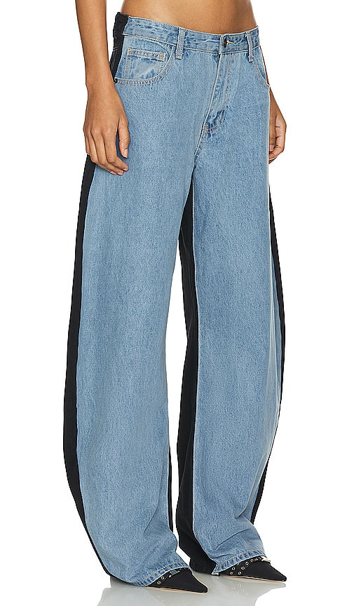 LIONESS Horseshoe Jean in Blue