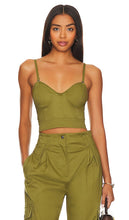 LITA by Ciara Strapless Corset in Olive