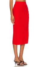 LITA by Ciara True Rib Skirt in Red