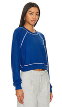 LNA 90's Brushed Sweatshirt in Blue