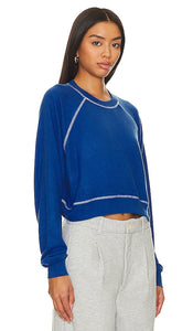 LNA 90's Brushed Sweatshirt in Blue