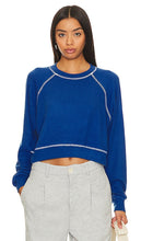 LNA 90's Brushed Sweatshirt in Blue - Sweat-shirt brossé LNA années 90 en bleu - LNA 90 年代蓝色拉绒运动衫 - LNA 90er-Sweatshirt aus gebürstetem Stoff in Blau - LNA 90's 브러쉬드 스웨트셔츠 블루 색상 - Felpa spazzolata LNA anni '90 in blu