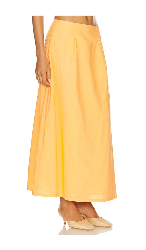 LNA River Skirt in Orange