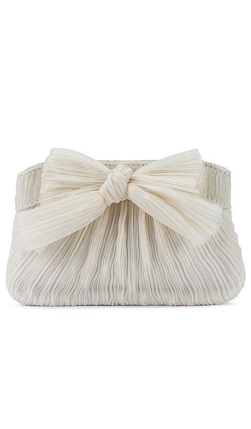 Loeffler Randall Rochelle Clutch in White