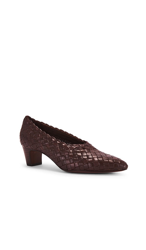 Loeffler Randall Maeve Woven Mule in Brown