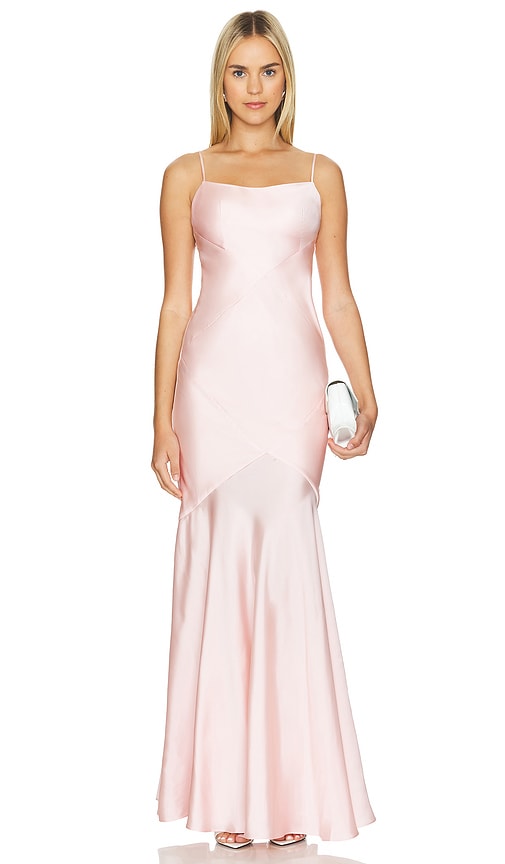 Lovers and Friends Ari Gown in Pink