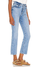 Lovers and Friends Reece High Rise Slim Straight in Blue