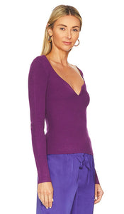 Lovers and Friends Darren Sweater in Purple