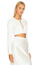 Lovers and Friends Tara Micro Cardigan in Ivory
