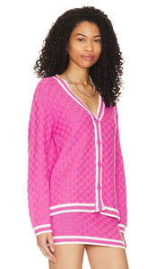 Lovers and Friends Zata Cardigan in Pink