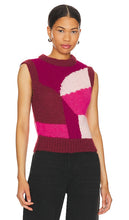 Lovers and Friends Adiel Knit Vest in Wine