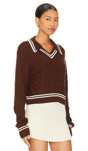 Lovers and Friends Eilir Sweater in Chocolate