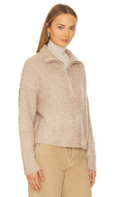 Lovers and Friends Annika Half Zip Sweater in Beige
