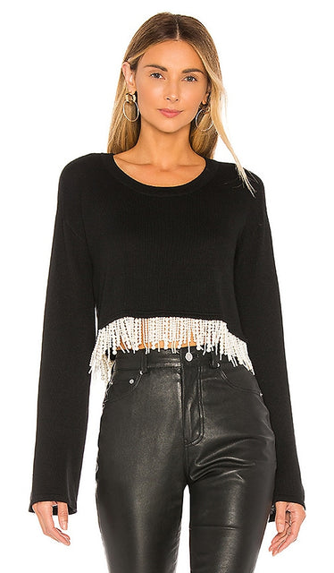 Lovers and Friends Lisbon Sweater in Black - Pull Lisbon Lovers and Friends en noir - Lovers and Friends Lisbon 黑色毛衣 - Lovers and Friends Lissabon-Pullover in Schwarz - Lovers and Friends 리스본 스웨터블랙 색상 - Maglione Lovers and Friends Lisbona in nero