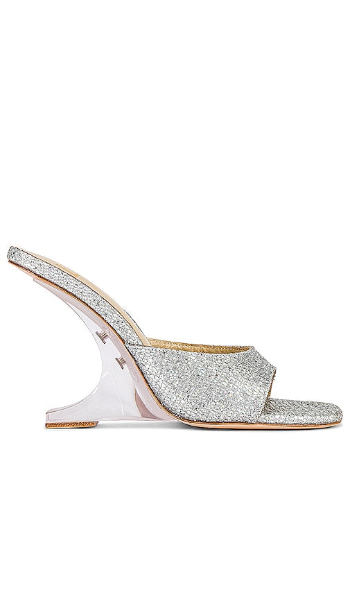 LPA Blade Mule Sandal in Metallic Silver - Sandale mule LPA Blade en argent métallisé - LPA 金属银 Blade 穆勒凉鞋 - LPA Blade Mule Sandale in Metallic-Silber - 메탈릭 실버 소재의 LPA 블레이드 뮬 샌들 - Sandalo mulo Blade LPA in argento metallizzato