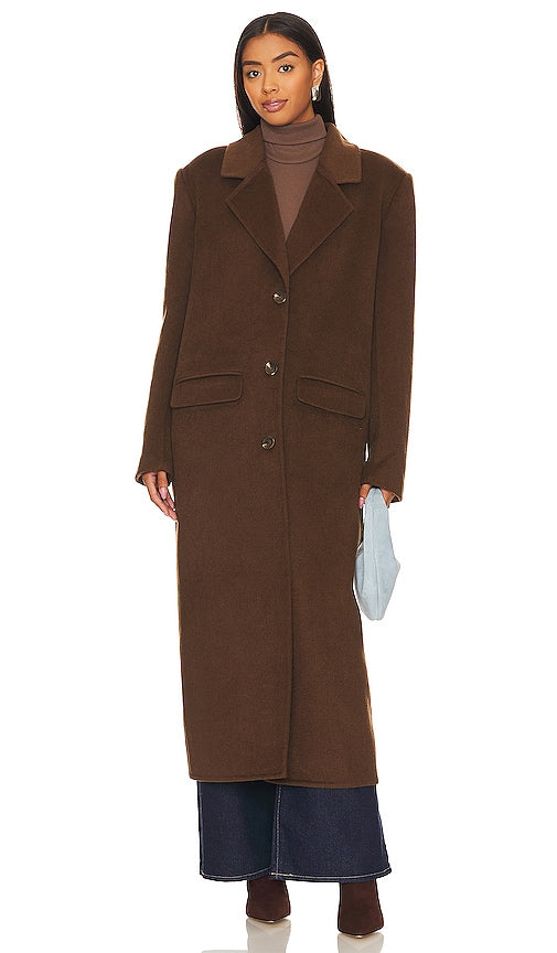 LPA Giah Coat in Chocolate