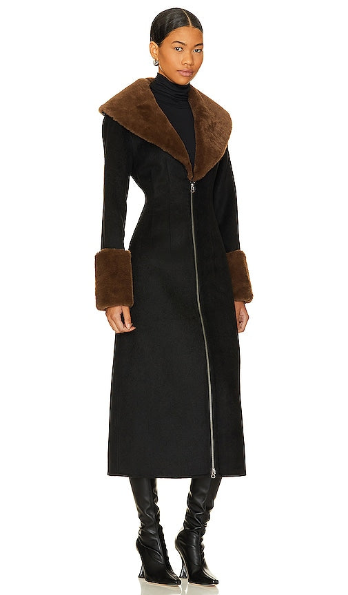LPA Giovanna Coat in Black