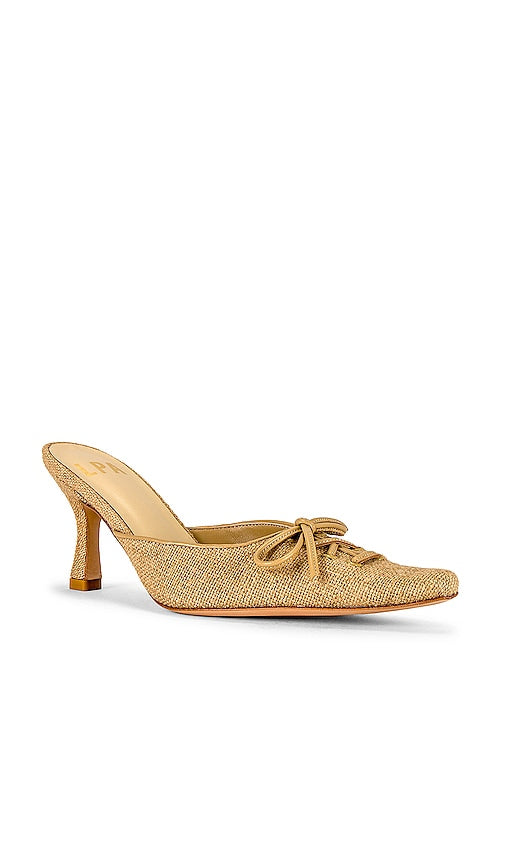 LPA Lace Up Mule in Neutral