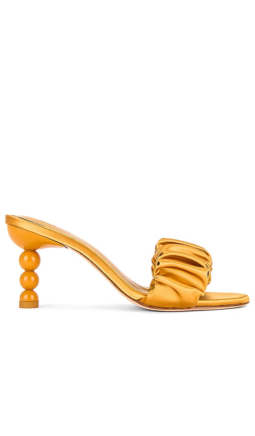 LPA Lia Heel in Mustard - Talon LPA Lia en moutarde - LPA Lia 芥末色高跟鞋 - LPA Lia Heel in Senf - LPA 리아 힐 머스타드 소재 - Tacco LPA Lia in senape
