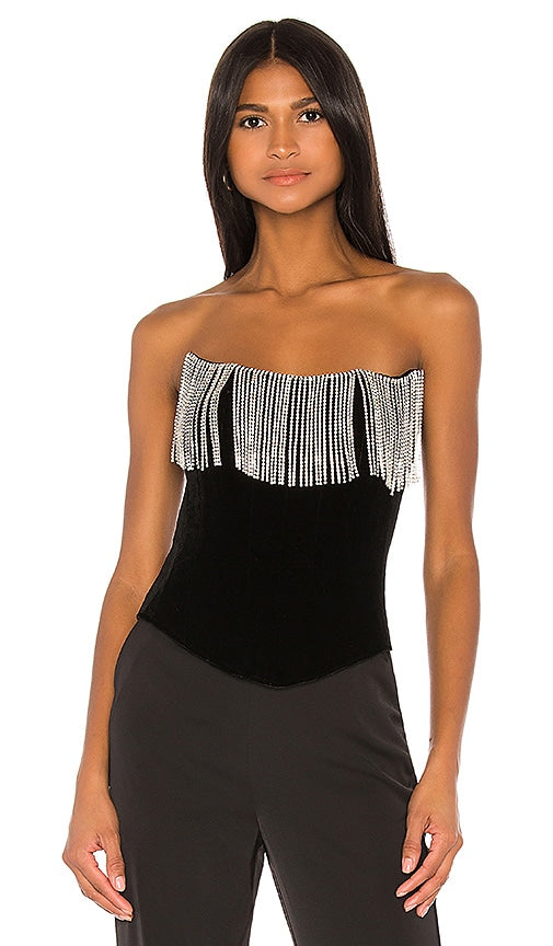 LPA Maddalena Corset in Black - Corset LPA Maddalena en noir - LPA Maddalena 黑色紧身胸衣 - LPA Maddalena Korsett in Schwarz - LPA Maddalena 코르셋 블랙 색상 - Corsetto LPA Maddalena in nero