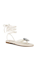 LPA Madre Perla Sandal in Ivory