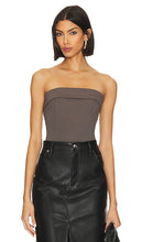 LPA Santino Tube Top in Grey - Haut tube LPA Santino en gris - LPA Santino 灰色抹胸 - LPA Santino Tube Top in Grau - LPA Santino 튜브탑 그레이 색상 - Top a tubo LPA Santino in grigio