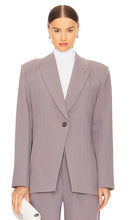 LPA Sienna Oversized Blazer in Grey - LPA - Sienna - Blazer surdimensionné en gris - LPA Sienna 灰色大廓形西装外套 - LPA Sienna Übergroßer Blazer in Grau - LPA Sienna 오버사이즈 블레이저 그레이 색상 - Blazer oversize LPA Sienna in grigio