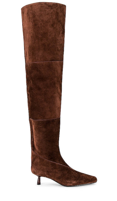 LPA Virna Boot in Chocolate - Botte LPA Virna en chocolat - LPA Virna 巧克力色靴子 - LPA Virna Stiefel in Schokolade - LPA 비르나 부츠 초콜릿 - Stivale LPA Virna in cioccolato