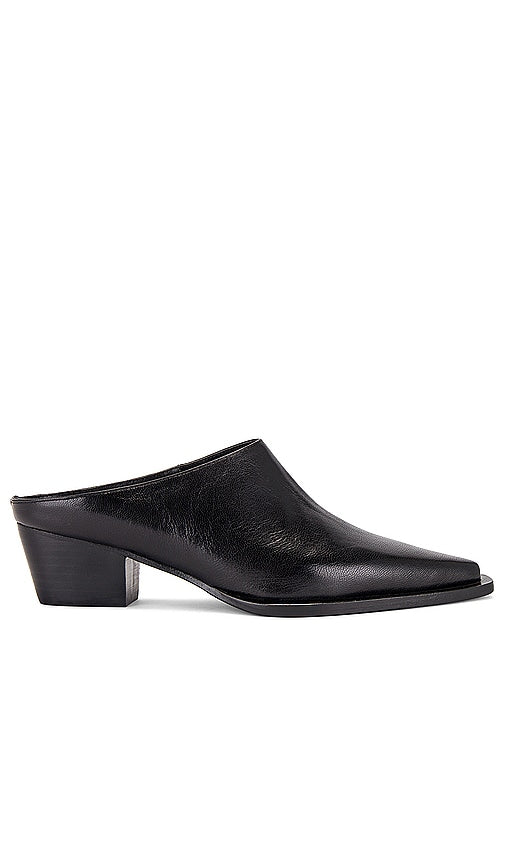 LPA Western Mule in Black - Mule Western LPA en noir - LPA 黑色西部骡子 - LPA Western Mule in Schwarz - LPA 웨스턴 뮬 - Mulo Western LPA in nero