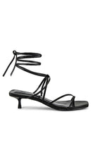 LPA Carmella Heel in Black | Black Open Toe Heels for Women