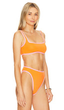 LSPACE Ace Bikini Top in Tangerine