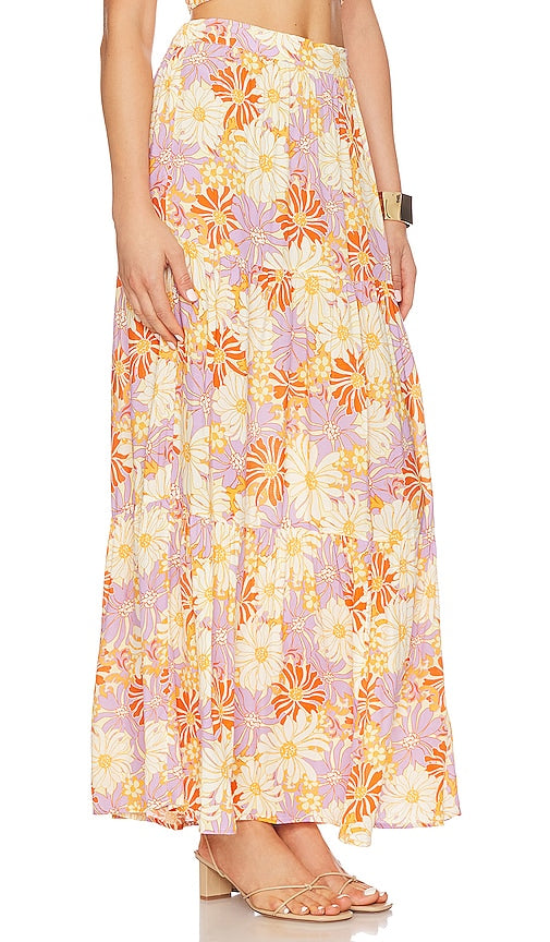 LSPACE Bondi Skirt in Orange
