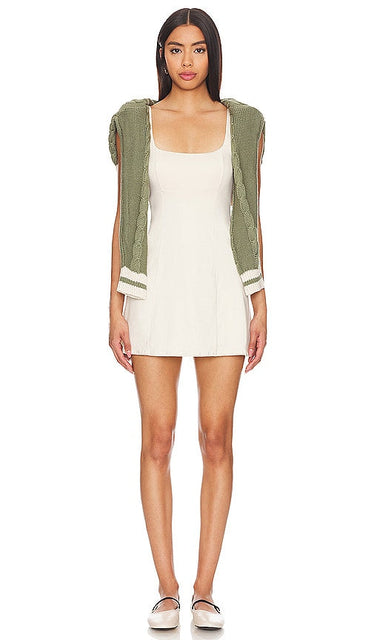 LSPACE Danes Dress in Cream - Robe LSPACE Danes en crème - LSPACE 奶油色丹麦人连衣裙 - LSPACE Dänenkleid in Creme - LSPACE Danes 드레스 - Abito danese LSPACE in crema