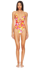 LSPACE Eco Piper Classic One Piece in Fuchsia, Orange - LSPACE Eco Piper Classic One Piece en fuchsia, orange - LSPACE Eco Piper 经典一件，紫红色、橙色 - LSPACE Eco Piper Classic Einteiler in Fuchsia, Orange - LSPACE Eco Piper 클래식 원피스 Fuchsia, Orange - LSPACE Eco Piper Classic Costume intero in fucsia, arancione
