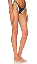 LSPACE Fused Billie Bikini Bottom in Black & White