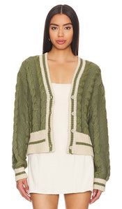 LSPACE Hampton Sweater in Green - Pull LSPACE Hampton en vert - LSPACE Hampton 绿色毛衣 - LSPACE Hampton Pullover in Grün - LSPACE Hampton 스웨터그린 색상 - Maglione LSPACE Hampton in verde