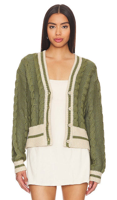 LSPACE Hampton Sweater in Green - Pull LSPACE Hampton en vert - LSPACE Hampton 绿色毛衣 - LSPACE Hampton Pullover in Grün - LSPACE Hampton 스웨터그린 색상 - Maglione LSPACE Hampton in verde