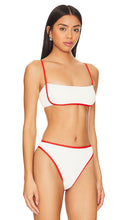 LSPACE Hazel Bikini Top in White