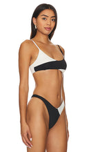 LSPACE High Tide Bikini Top in Black, White