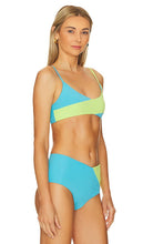 LSPACE High Tide Bikini Top in Blue