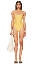 LSPACE La Femme Sunrise Seashell One Piece in Yellow