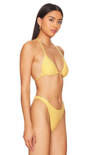 LSPACE Lotus Sunrise Seashell Top in Yellow