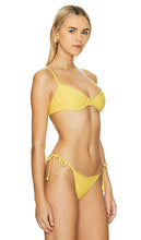 LSPACE Missy Sunrise Seashell Top in Yellow
