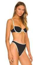 LSPACE Nico Bikini Top in Black