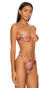 LSPACE Nico Top in Burnt Orange