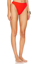 LSPACE Nora Bitsy High Waist Bottom in Red