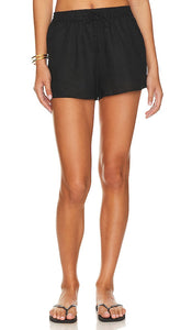 LSPACE Rio Short in Black - Short LSPACE Rio en noir - LSPACE Rio 黑色短裤 - LSPACE Rio Short in Schwarz - LSPACE Rio 쇼츠 블랙 색상 - Pantaloncini LSPACE Rio in nero