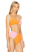 LSPACE Solstice Bikini Top in Tangerine